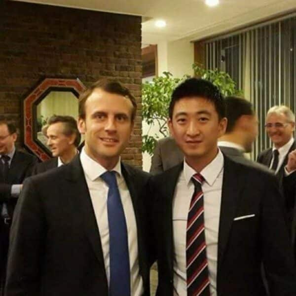 Quand un diplômé CESI Bordeaux rencontre Emmanuel Macron.